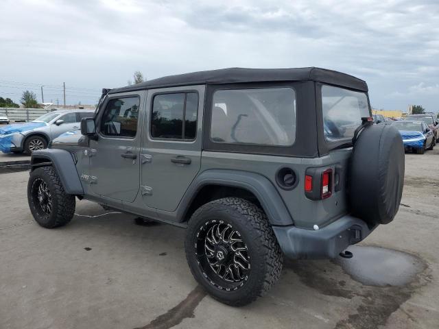 1C4HJXDG6KW690966 - 2019 JEEP WRANGLER U SPORT Gri fotoğraf 2