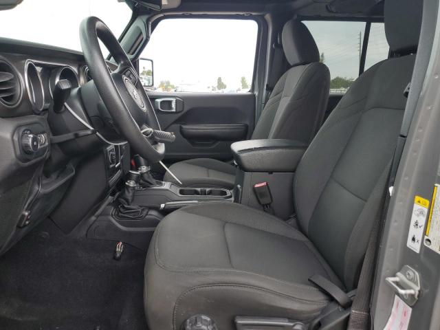 1C4HJXDG6KW690966 - 2019 JEEP WRANGLER U SPORT Gri fotoğraf 7