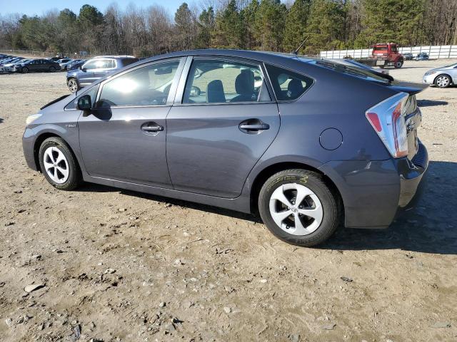 JTDKN3DU4E0376541 - 2014 TOYOTA PRIUS GRAY photo 2