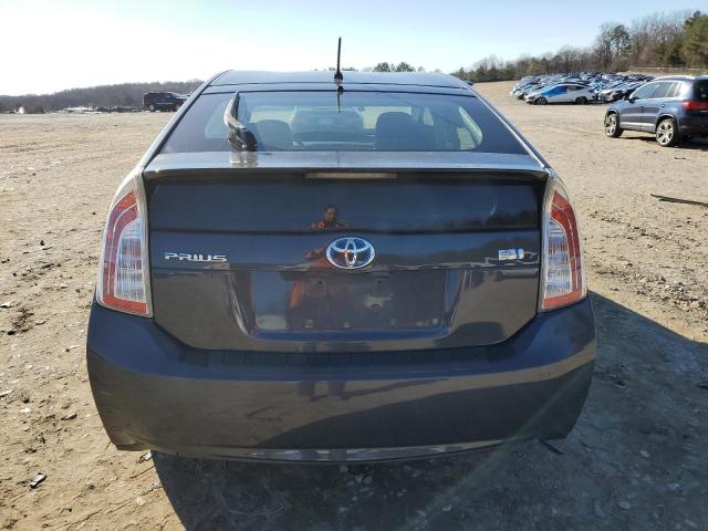 JTDKN3DU4E0376541 - 2014 TOYOTA PRIUS GRAY photo 6