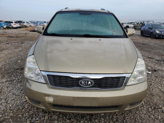 KNDMG4C78B6384350 - 2011 KIA SEDONA LX BEIGE photo 5