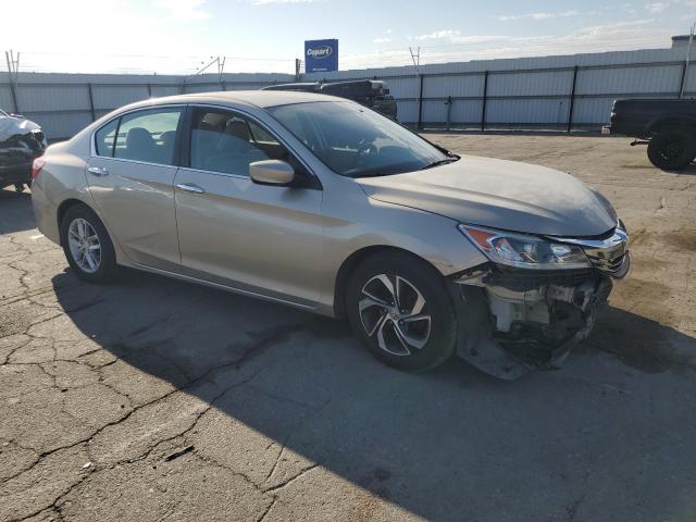 1HGCR2F39HA086562 - 2017 HONDA ACCORD LX Кремовый фото 4