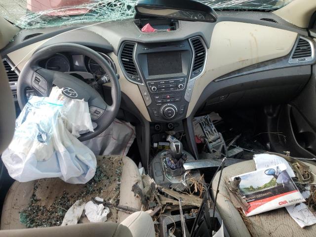 5XYZU3LB6HG471750 - 2017 HYUNDAI SANTA FE S RED photo 8