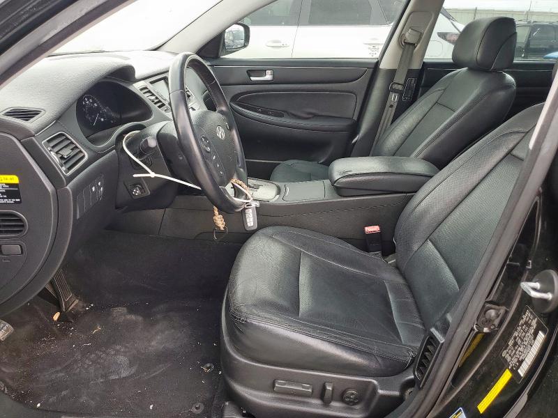 KMHGC4DD1CU191057 - 2012 HYUNDAI GENESIS 3.8L BLACK photo 7