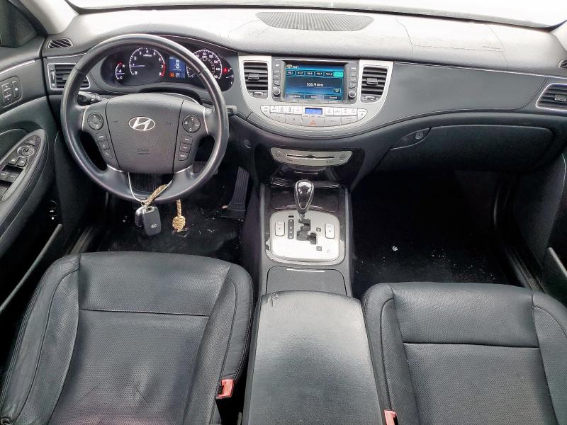 KMHGC4DD1CU191057 - 2012 HYUNDAI GENESIS 3.8L BLACK photo 8