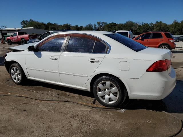 KNAGG4A80A5400356 - 2010 KIA OPTIMA LX WHITE photo 2