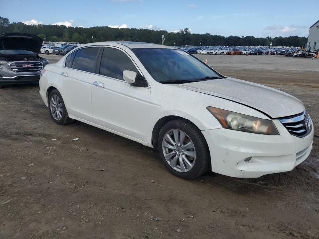 1HGCP3F83BA032768 - 2011 HONDA ACCORD EXL WHITE photo 4