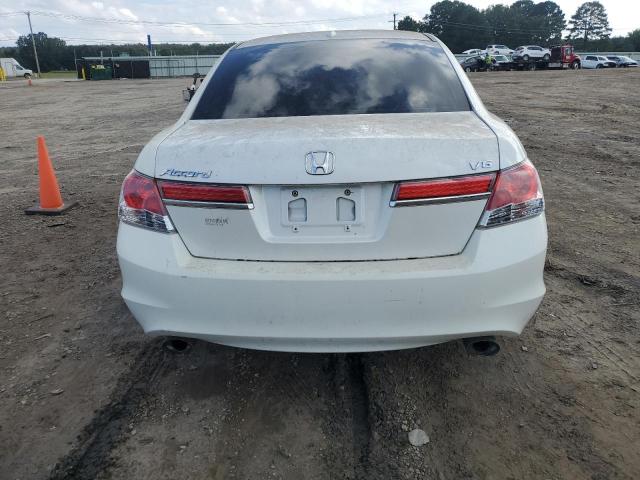 1HGCP3F83BA032768 - 2011 HONDA ACCORD EXL WHITE photo 6