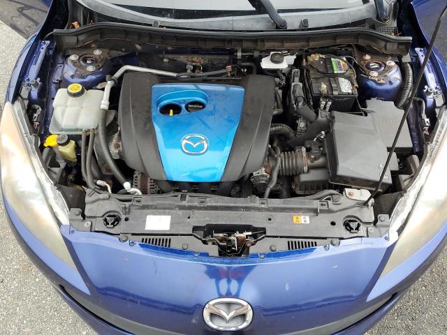 JM1BL1VP8D1755960 - 2013 MAZDA 3 I ლურჯი ფოტო 11