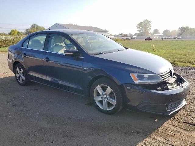 3VWLL7AJ9EM435265 - 2014 VOLKSWAGEN JETTA TDI Көк фото 4