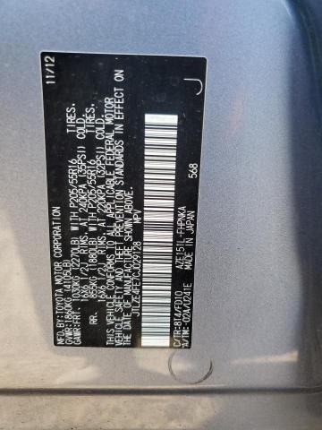 JTLZE4FE7CJ029128 - 2012 TOYOTA SCION XB Сріблястий фото 13