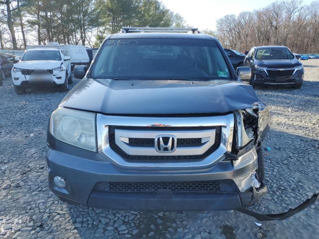 5FNYF4H45BB094090 - 2011 HONDA PILOT EX BLUE photo 5