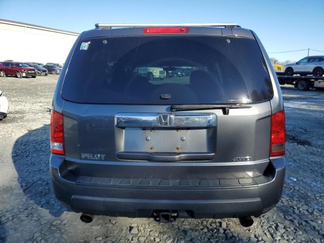 5FNYF4H45BB094090 - 2011 HONDA PILOT EX BLUE photo 6