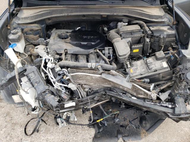 5NMS3CAD6LH255131 - 2020 HYUNDAI SANTA FE SEL GRAY photo 11