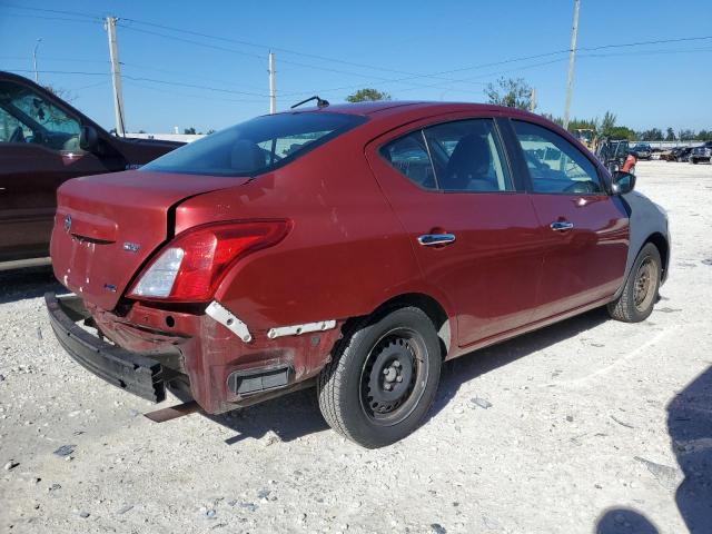 3N1CN7APXHK412274 - 2017 NISSAN VERSA S RED photo 3