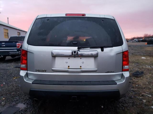 5FNYF4H63BB071036 - 2011 HONDA PILOT EXL SILVER photo 6