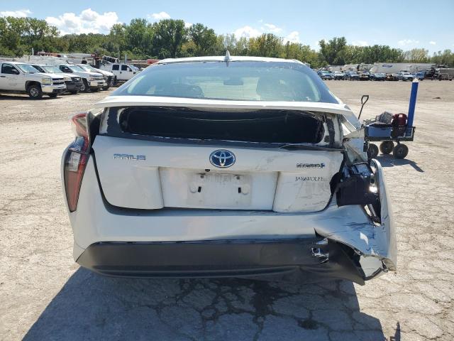 JTDKBRFU9J3066774 - 2018 TOYOTA PRIUS 白色 照片 6