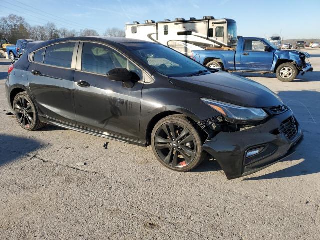 3G1BE6SM5JS604515 - 2018 CHEVROLET CRUZE LT BLACK photo 4