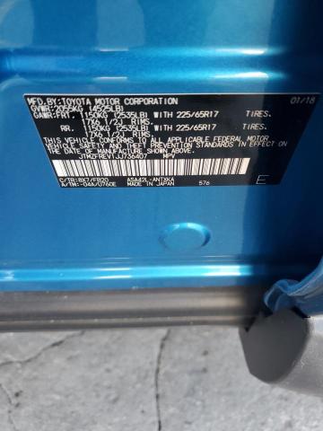 JTMZFREV1JJ736407 - 2018 TOYOTA RAV4 LE Bleu photo 13