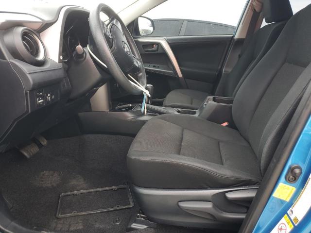 JTMZFREV1JJ736407 - 2018 TOYOTA RAV4 LE Bleu photo 7