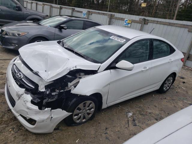 KMHCT4AE2GU124985 - 2016 HYUNDAI ACCENT SE WHITE photo 1