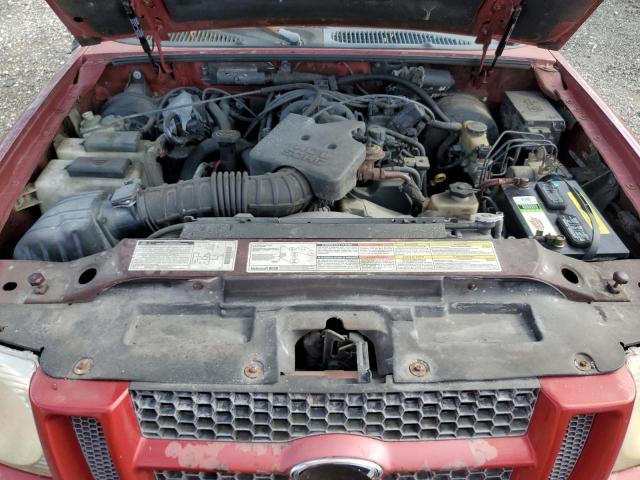 1FMZU67E41UB75423 - 2001 FORD EXPLORER S RED photo 11