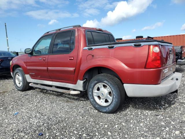 1FMZU67E41UB75423 - 2001 FORD EXPLORER S RED photo 2