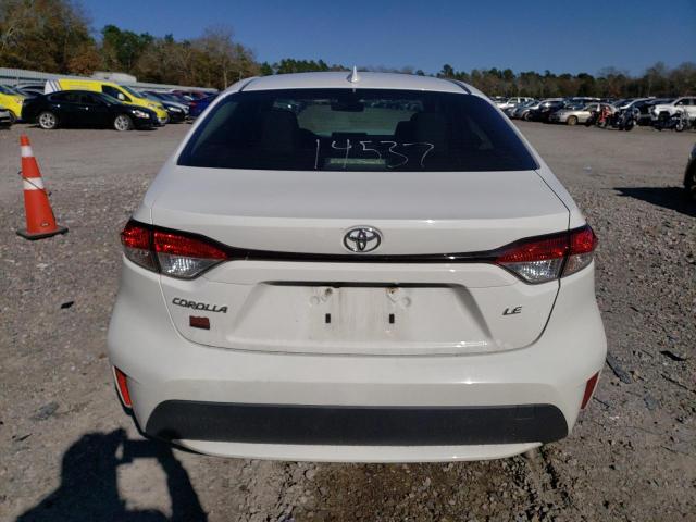 JTDEPMAE4MJ124002 - 2021 TOYOTA COROLLA LE WHITE photo 6