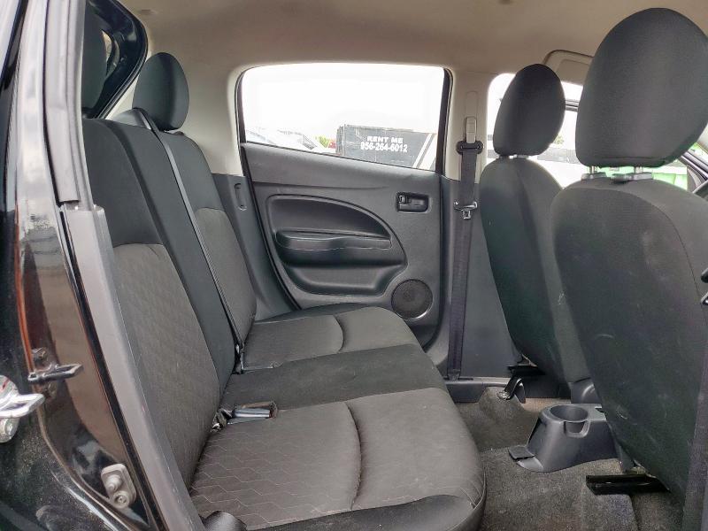 ML32AUHJ0NH003468 - 2022 MITSUBISHI MIRAGE ES BLACK photo 10