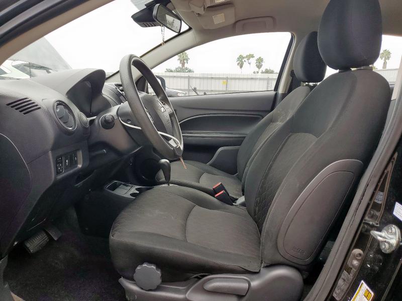 ML32AUHJ0NH003468 - 2022 MITSUBISHI MIRAGE ES BLACK photo 7