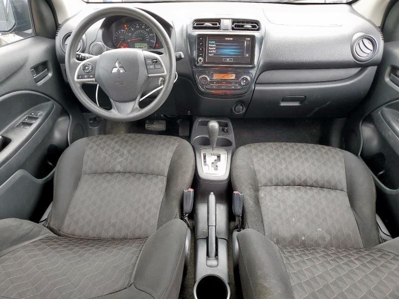 ML32AUHJ0NH003468 - 2022 MITSUBISHI MIRAGE ES BLACK photo 8