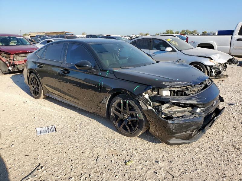 2HGFE2F58NH560377 - 2022 HONDA CIVIC SPORT BLACK photo 4