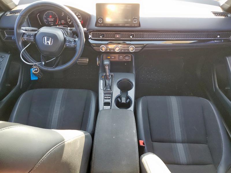 2HGFE2F58NH560377 - 2022 HONDA CIVIC SPORT BLACK photo 8