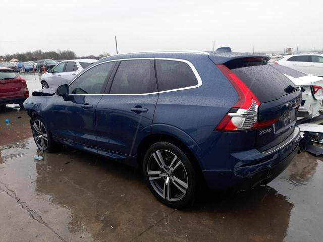 LYV102DK6KB263921 - 2019 VOLVO XC60 T5 MOMENTUM BLUE photo 2