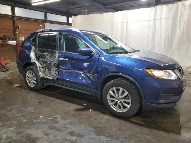 5N1AT2MV5LC750439 - 2020 NISSAN ROGUE S BLUE photo 4