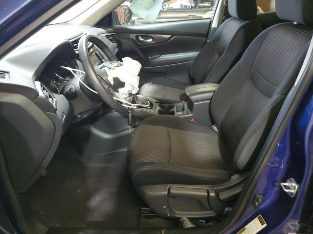 5N1AT2MV5LC750439 - 2020 NISSAN ROGUE S BLUE photo 7