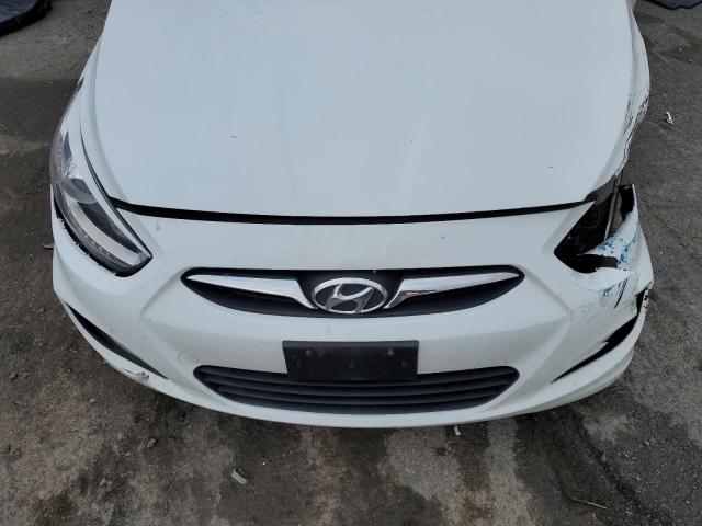 KMHCU5AE4EU142646 - 2014 HYUNDAI ACCENT GLS WHITE photo 11