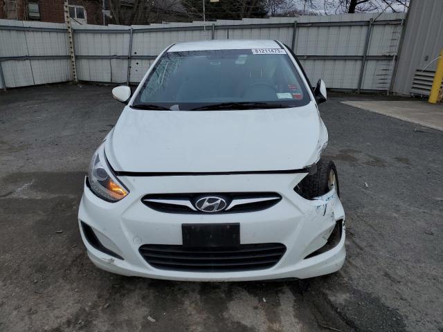 KMHCU5AE4EU142646 - 2014 HYUNDAI ACCENT GLS WHITE photo 5