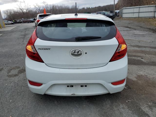 KMHCU5AE4EU142646 - 2014 HYUNDAI ACCENT GLS WHITE photo 6