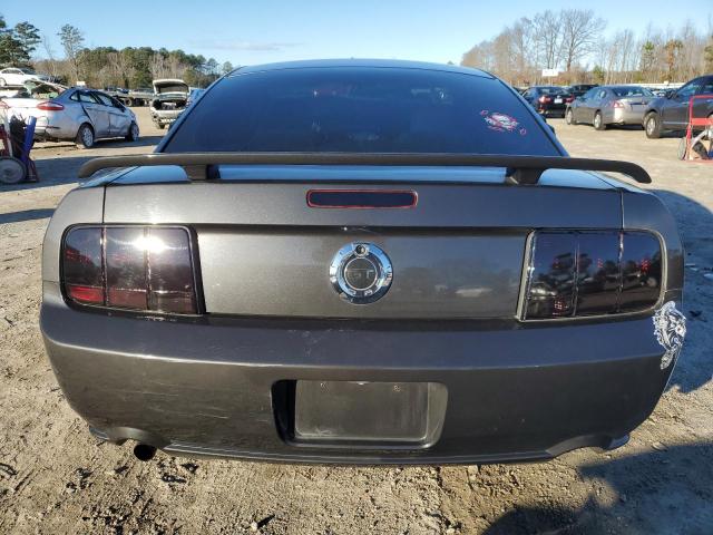 1ZVHT82H285156094 - 2008 FORD MUSTANG GT CHARCOAL photo 6