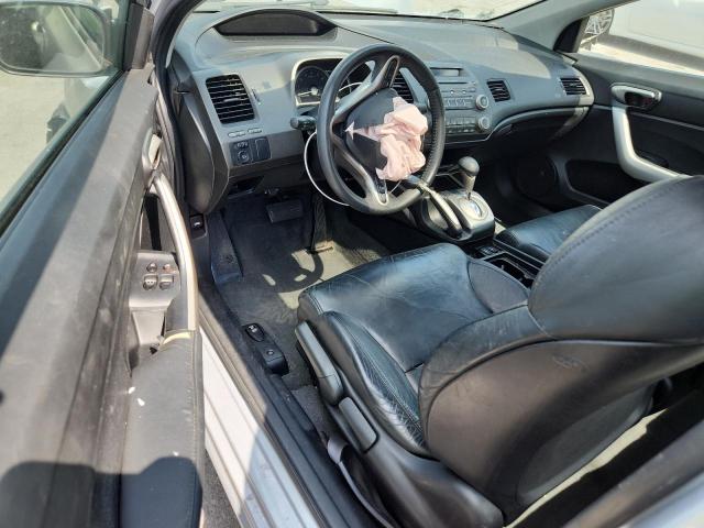 2HGFG12968H558192 - 2008 HONDA CIVIC EXL Srebrny zdjęcie 8