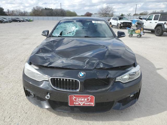 WBA3T3C59EJ876612 - 2014 BMW 435 I BLACK photo 5