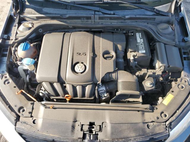 3VWDP7AJ8CM347135 - 2012 VOLKSWAGEN JETTA SE GRAY photo 11