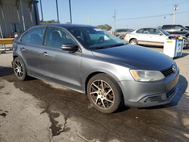 3VWDP7AJ8CM347135 - 2012 VOLKSWAGEN JETTA SE GRAY photo 4