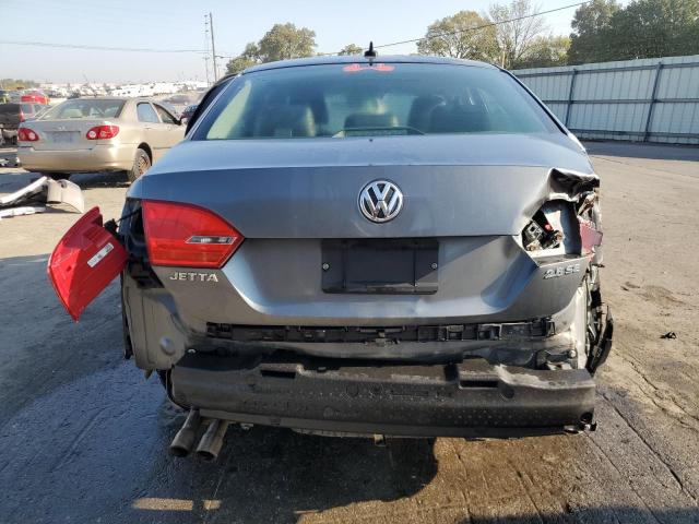 3VWDP7AJ8CM347135 - 2012 VOLKSWAGEN JETTA SE GRAY photo 6