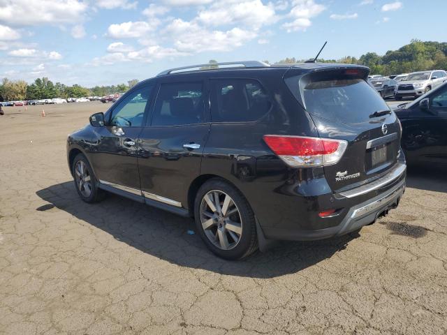 5N1AR2MM1EC686196 - 2014 NISSAN PATHFINDER S BLACK photo 2
