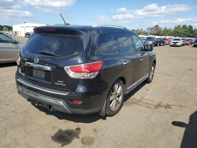 5N1AR2MM1EC686196 - 2014 NISSAN PATHFINDER S BLACK photo 3
