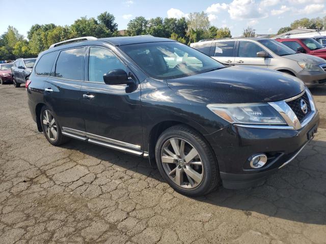 5N1AR2MM1EC686196 - 2014 NISSAN PATHFINDER S BLACK photo 4
