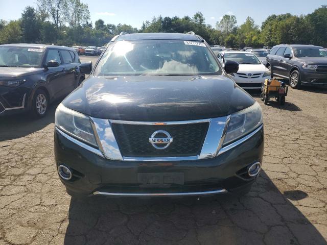 5N1AR2MM1EC686196 - 2014 NISSAN PATHFINDER S BLACK photo 5
