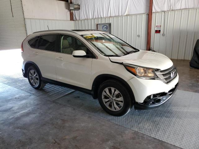 5J6RM3H73CL047714 - 2012 HONDA CR-V EXL WHITE photo 4